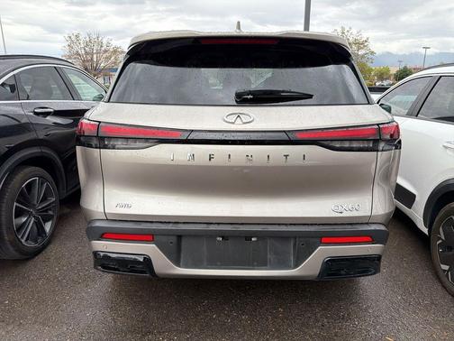 Warm Titanium 2023 INFINITI QX60 Luxe