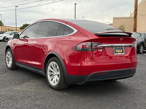 Red Multi-Coat 2021 Tesla Model X Long Range Dual Motor All-Wheel Drive