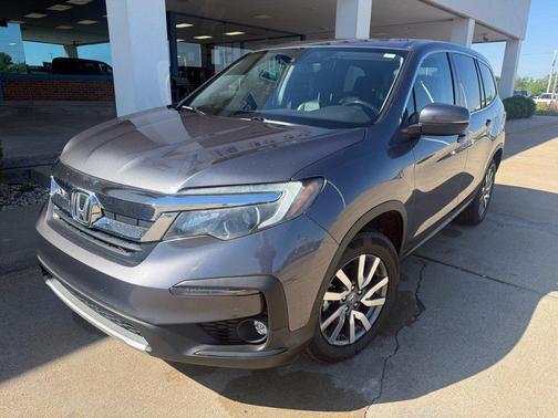 Gray 2021 Honda Pilot 2WD EX-L