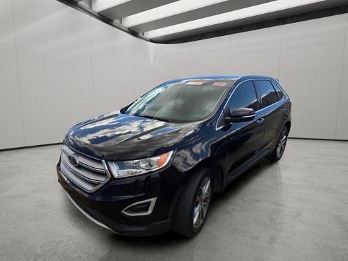 SHADOW BLACK 2016 Ford Edge Titanium