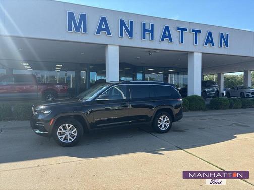 Diamond Black Crystal Pearlcoat 2022 Jeep Grand Cherokee L Limited