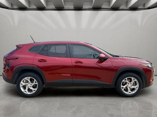 Crimson Metallic 2024 Chevrolet Trax LS