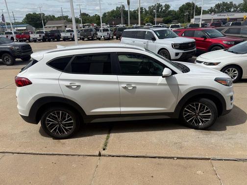 Winter White 2021 Hyundai TUCSON SEL