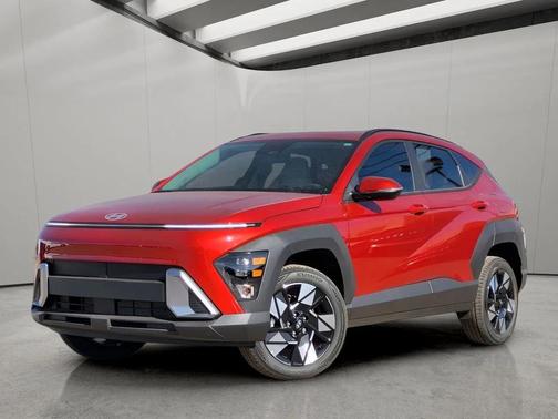 Ultimate Red Metallic 2025 Hyundai KONA SEL