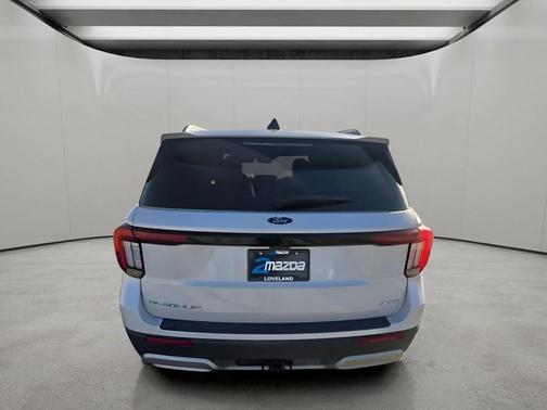 SPACE WHITE METALLIC 2025 Ford Explorer Platinum