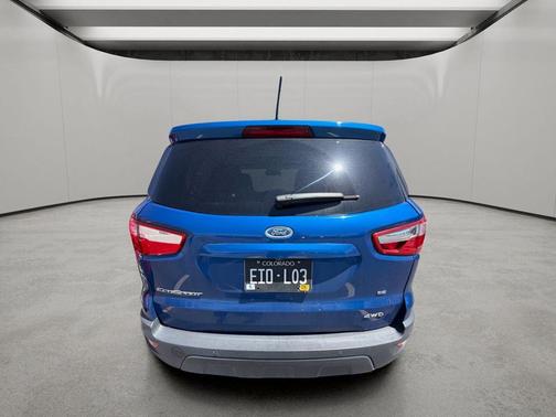 LIGHTNING BLUE METALLIC 2019 Ford EcoSport SE