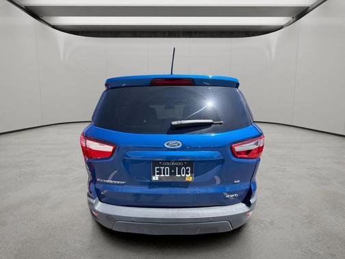 LIGHTNING BLUE METALLIC 2019 Ford EcoSport SE
