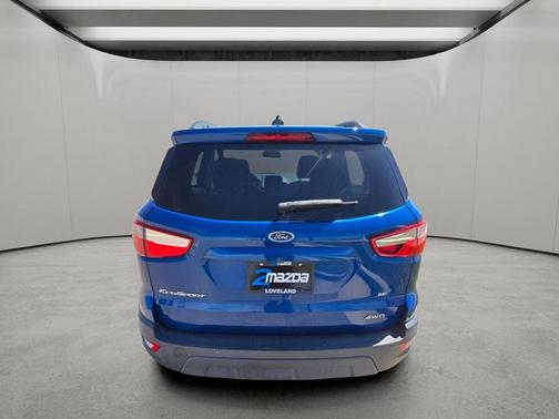 LIGHTNING BLUE METALLIC 2019 Ford EcoSport SE