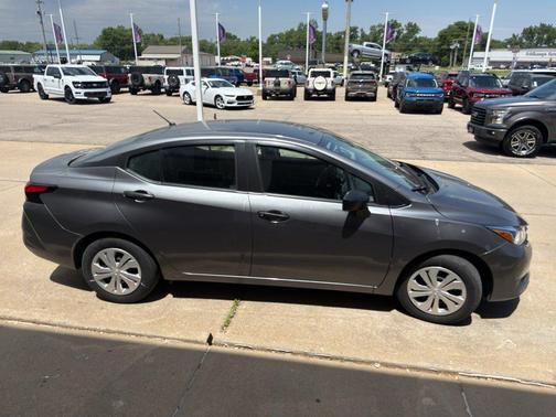 Gun Metallic 2024 Nissan Versa 1.6 S