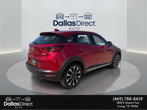 Soul Red Crystal Metallic 2019 Mazda CX-3 Grand Touring