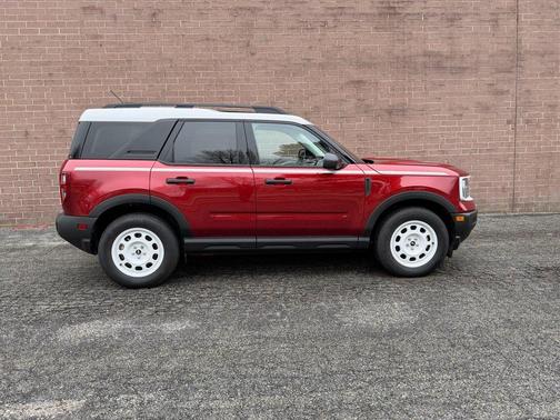 RUBY RED METALLIC TC 2025 Ford Bronco Sport Heritage