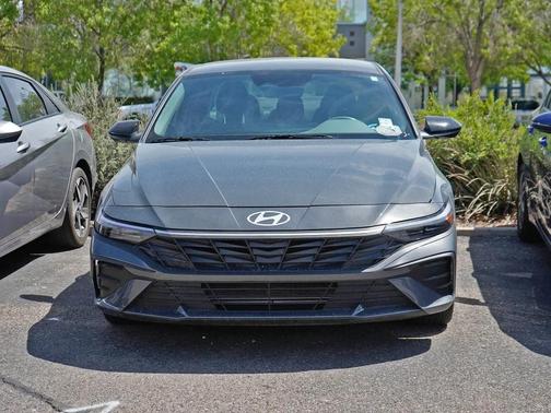 Ecotronic Gray 2025 Hyundai ELANTRA Sport