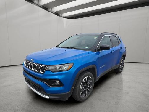 Hydro Blue Pearlcoat 2024 Jeep Compass Limited