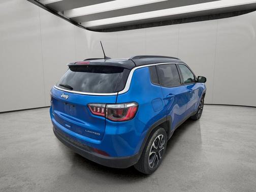 Hydro Blue Pearlcoat 2024 Jeep Compass Limited
