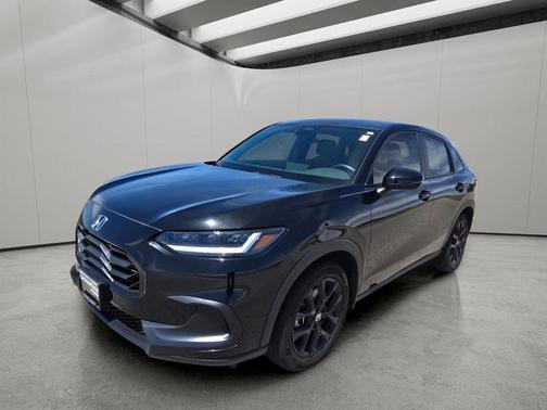 Crystal Black Pearl 2024 Honda HR-V 2WD Sport