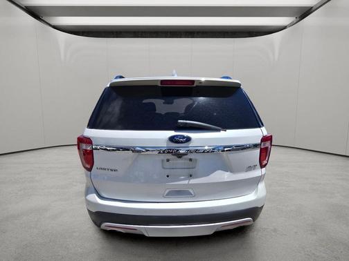 WHITE PLATINUM MET TRI-COAT 2017 Ford Explorer Limited