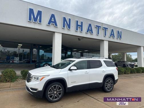 White Frost Tricoat 2019 GMC Acadia SLT-1