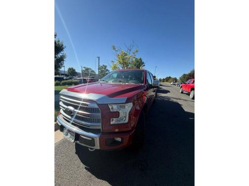 Ruby Red Metallic Tinted Clearcoat 2015 Ford F-150 Platinum