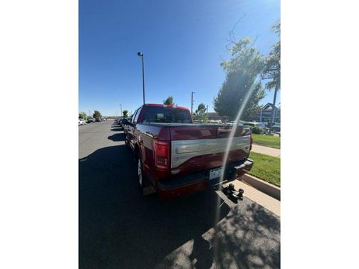 Ruby Red Metallic Tinted Clearcoat 2015 Ford F-150 Platinum