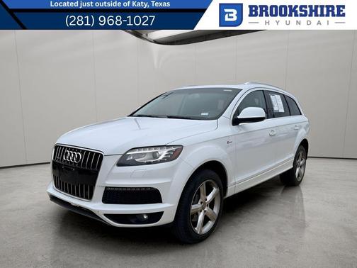 Glacier White Metallic 2013 Audi Q7 3.0T S line Prestige