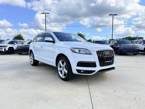 Glacier White Metallic 2013 Audi Q7 3.0T S line Prestige