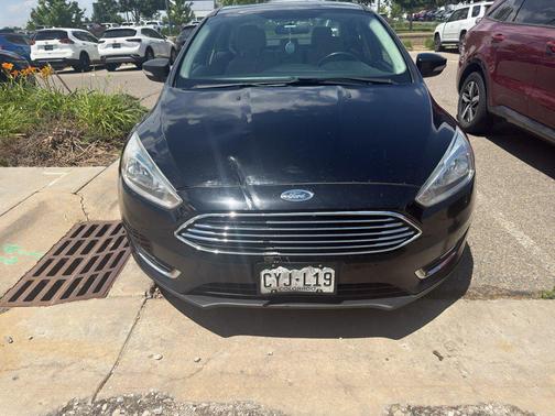 Shadow Black 2018 Ford Focus Titanium