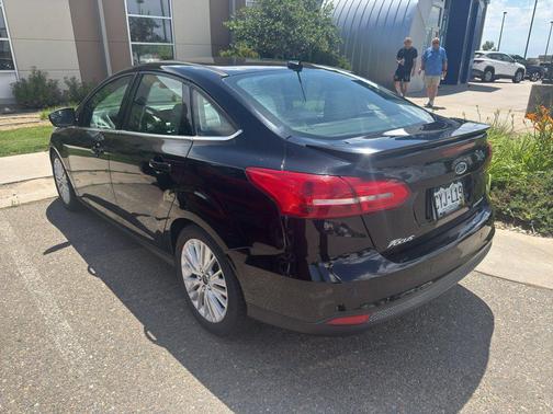 Shadow Black 2018 Ford Focus Titanium