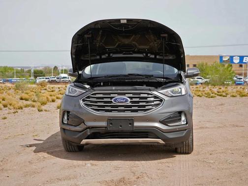 CARBONIZED GRAY 2021 Ford Edge Titanium