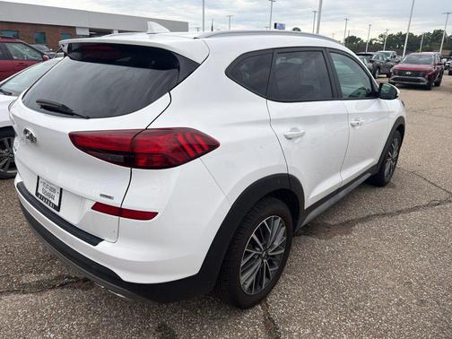 Winter White 2021 Hyundai TUCSON SEL