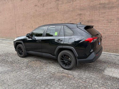 Midnight Black Metallic 2022 Toyota RAV4 Hybrid LE