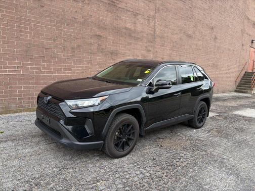 Midnight Black Metallic 2022 Toyota RAV4 Hybrid LE
