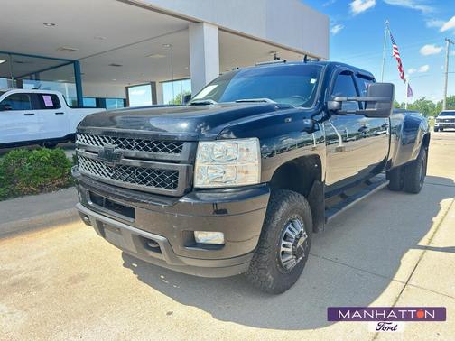 Black 2012 Chevrolet Silverado 3500 LT