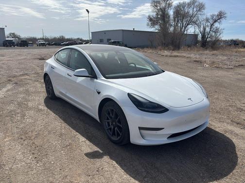 Pearl White Multi-Coat 2021 Tesla Model 3 Long Range