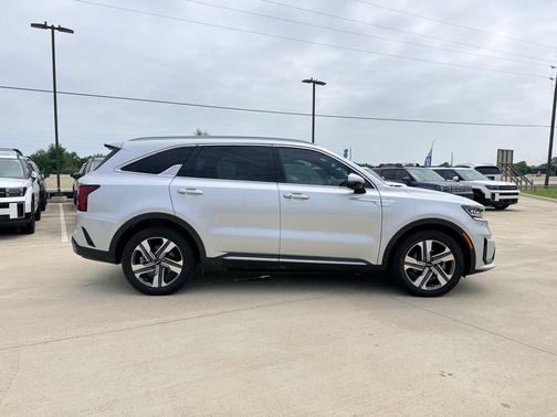 Silky Silver 2023 Kia Sorento Hybrid SX Prestige