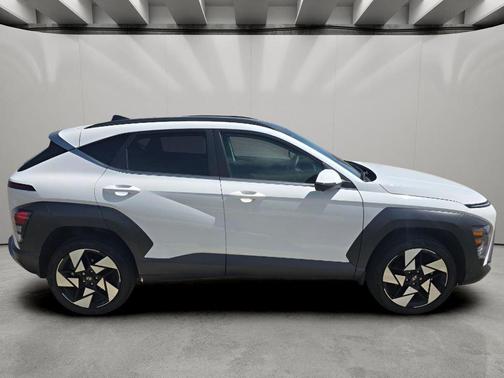 Atlas White 2024 Hyundai KONA Limited