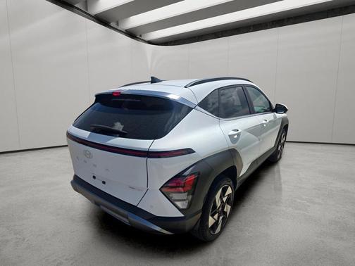 Atlas White 2024 Hyundai KONA Limited