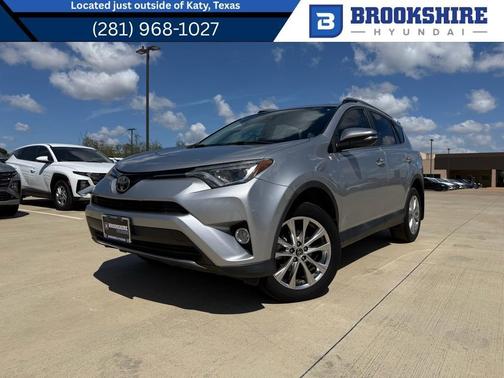 Silver Sky Metallic 2018 Toyota RAV4 Limited