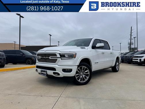 Bright White Clearcoat 2021 RAM 1500 Laramie