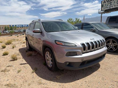 Billet Silver Metallic Clearcoat 2014 Jeep Cherokee Latitude