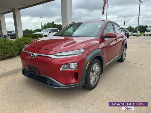 Pulse Red 2021 Hyundai KONA EV Limited