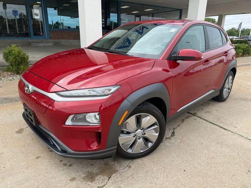 Pulse Red 2021 Hyundai KONA EV Limited