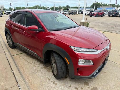 Pulse Red 2021 Hyundai KONA EV Limited