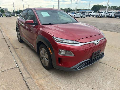 Pulse Red 2021 Hyundai KONA EV Limited