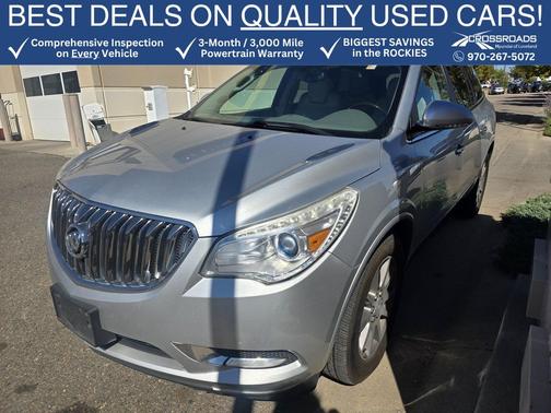 Quicksilver Metallic 2013 Buick Enclave Leather