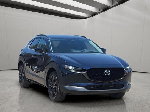 Deep Crystal Blue Mica 2025 Mazda CX-30 2.5 Turbo Premium Plus Package