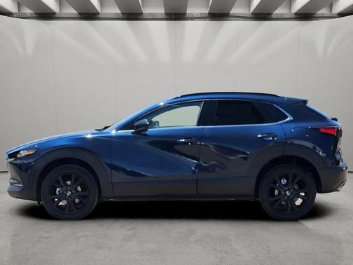 Deep Crystal Blue Mica 2025 Mazda CX-30 2.5 Turbo Premium Plus Package