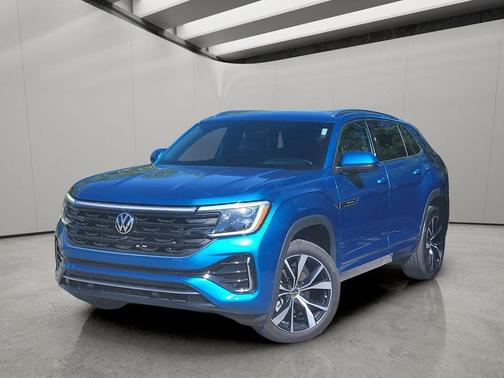 Kingfisher Blue Metallic 2024 Volkswagen Atlas Cross Sport 2.0T SEL Premium