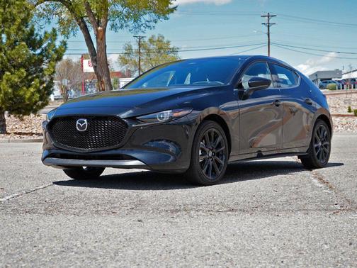 Jet Black Mica 2026 Mazda Mazda3 FWD w/Premium Package