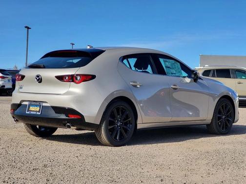 Platinum Quartz Metallic 2026 Mazda Mazda3 FWD w/Premium Package