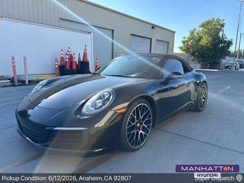 Black 2017 Porsche 911 Carrera